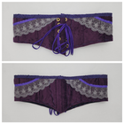 Purple Waist Cinchers