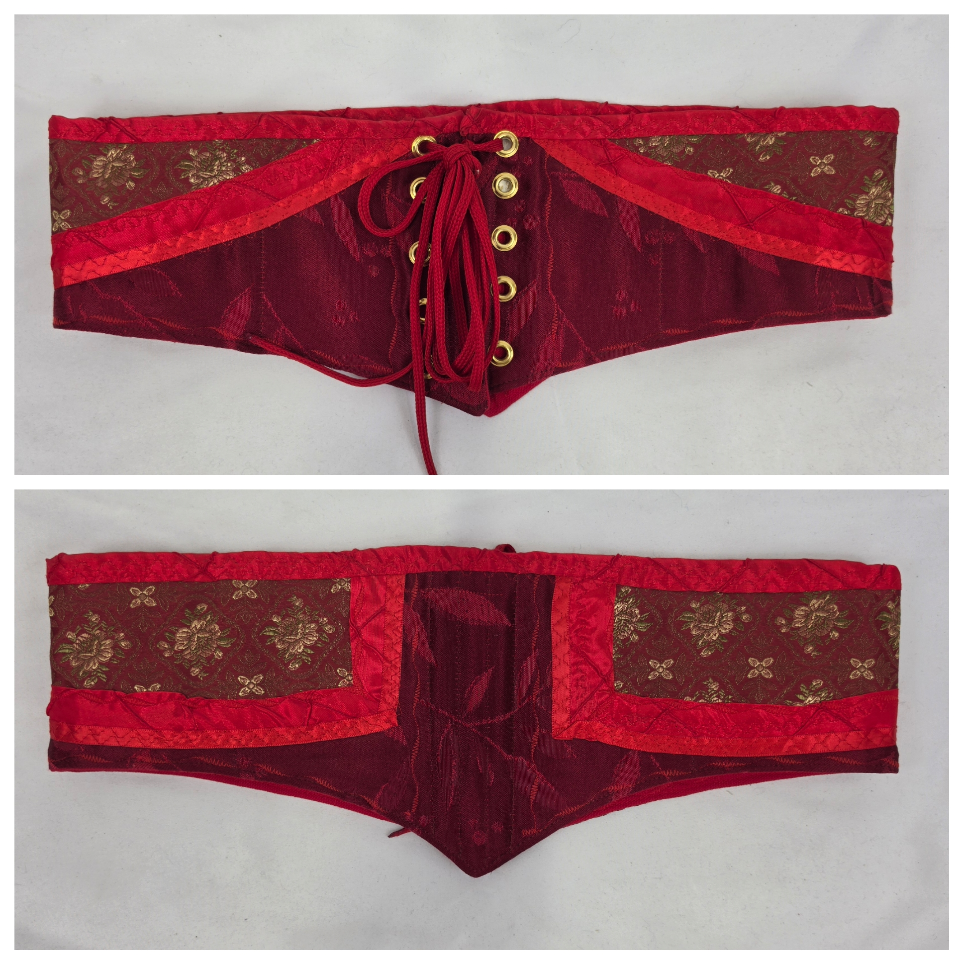 Red Waist Cinchers