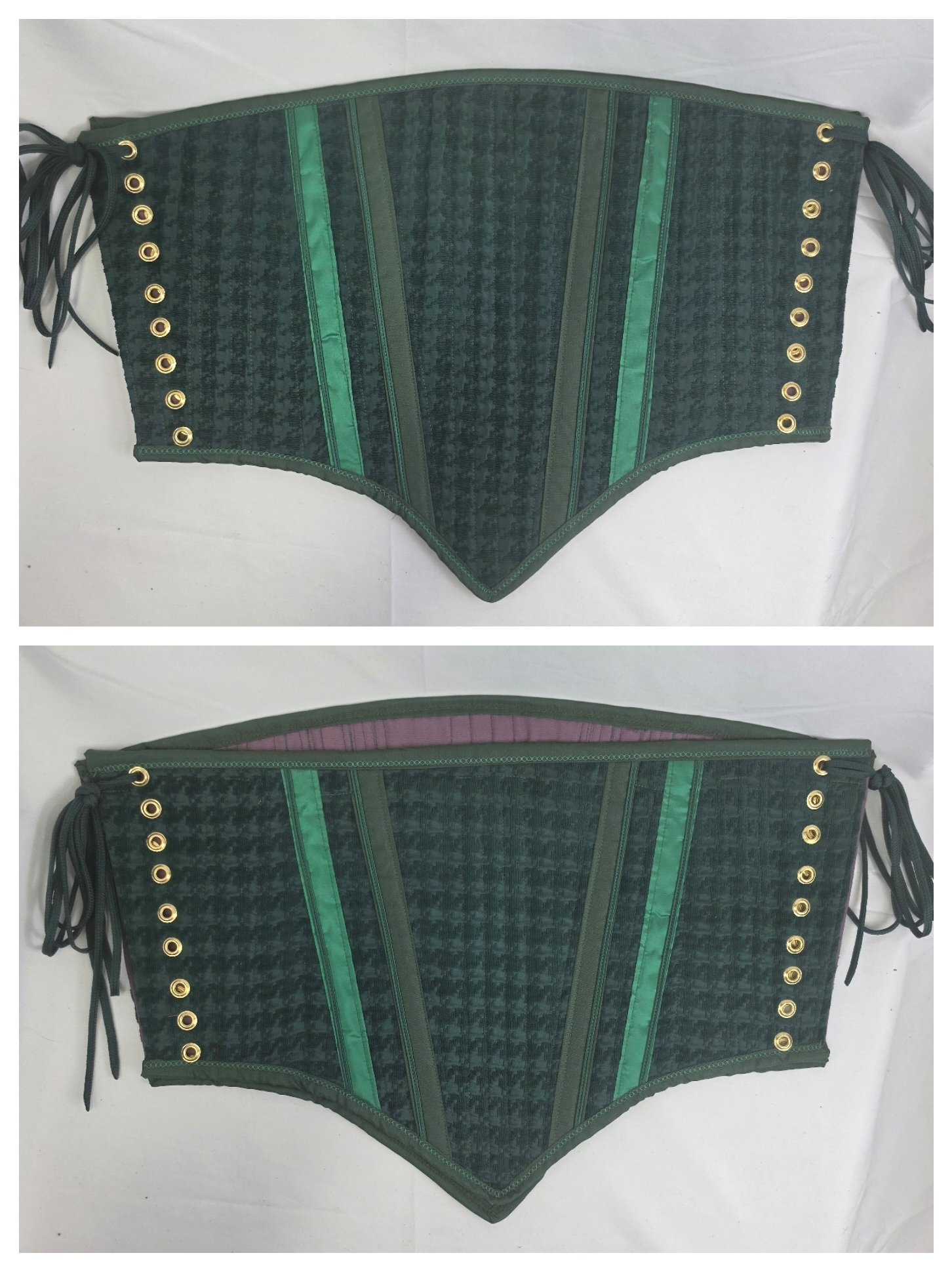 Forest Green Corsets