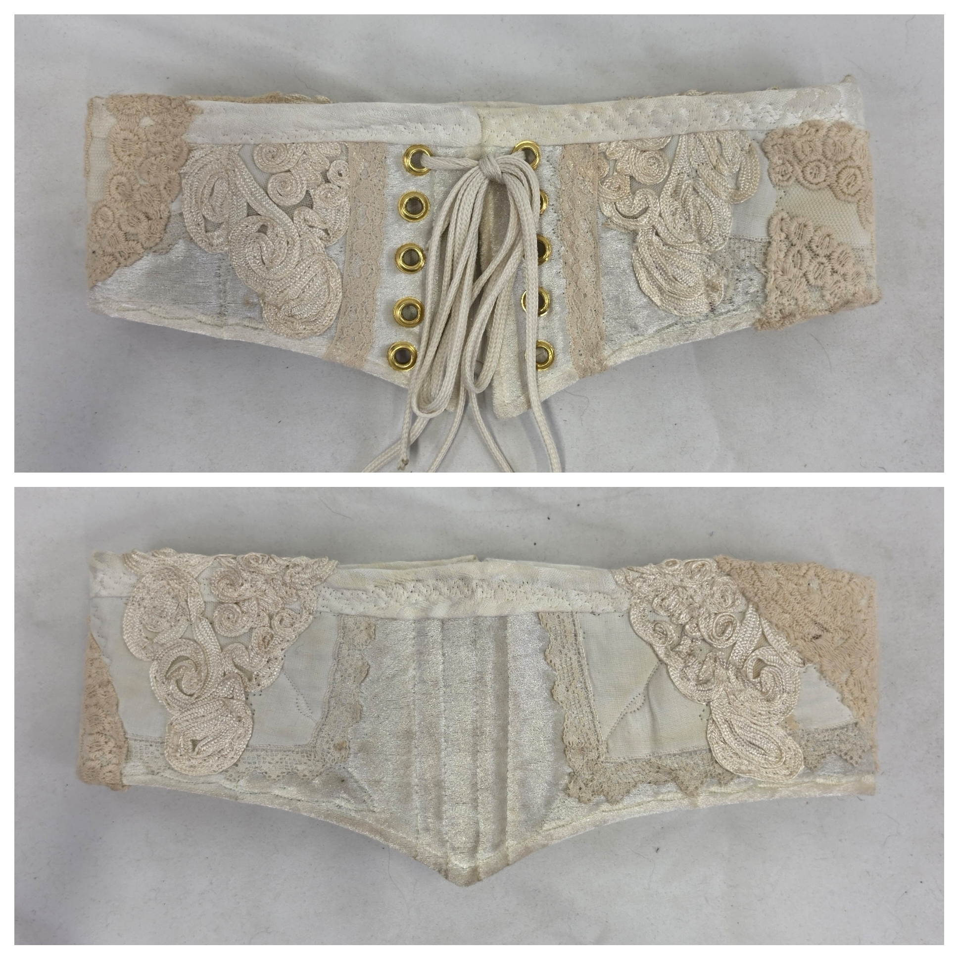 Cream Waist Cinchers