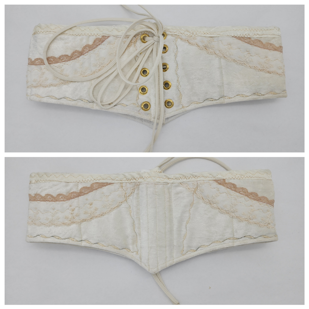 White Waist Cinchers