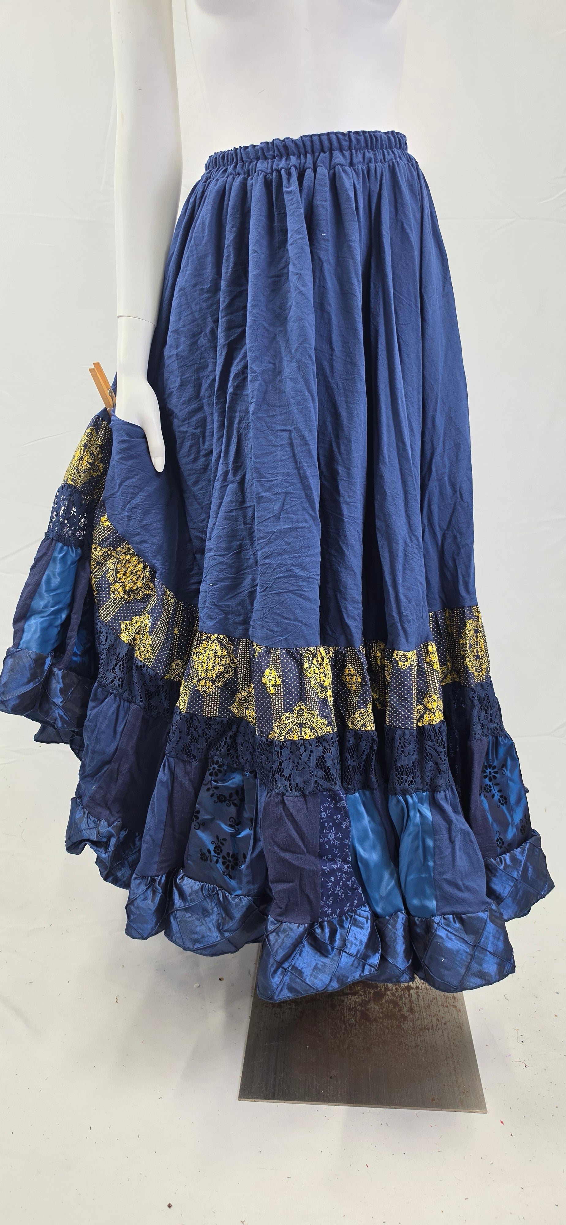 Navy Liz Skirts