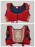 Red Short Bodices