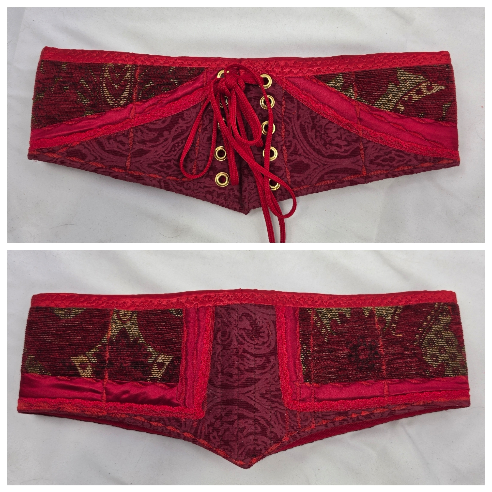 Red Waist Cinchers