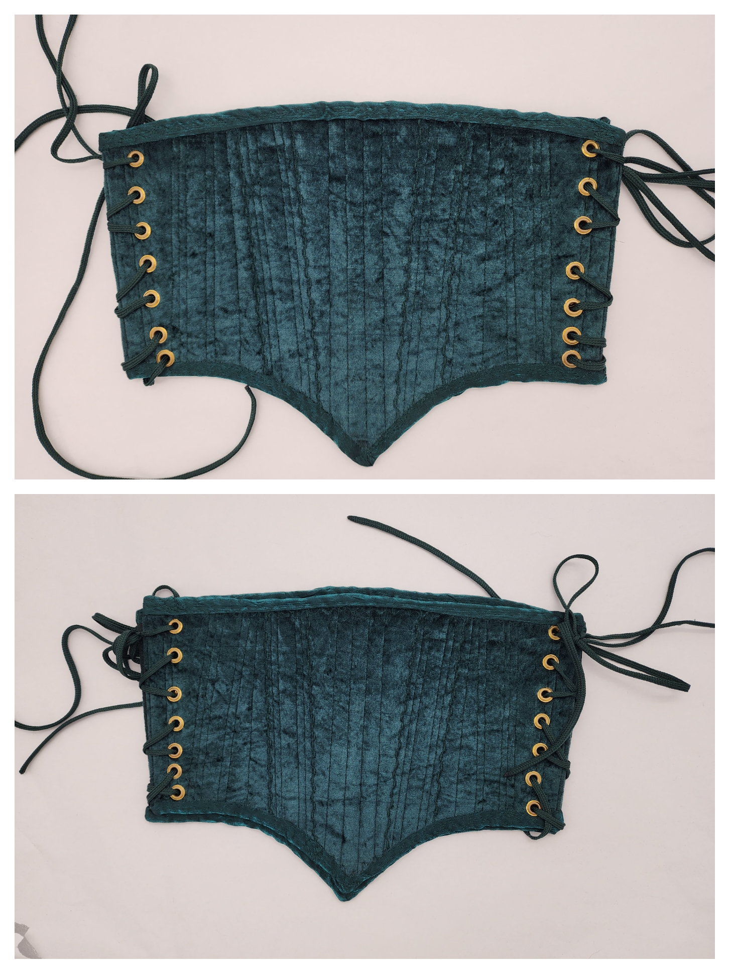 Forest Green Corsets