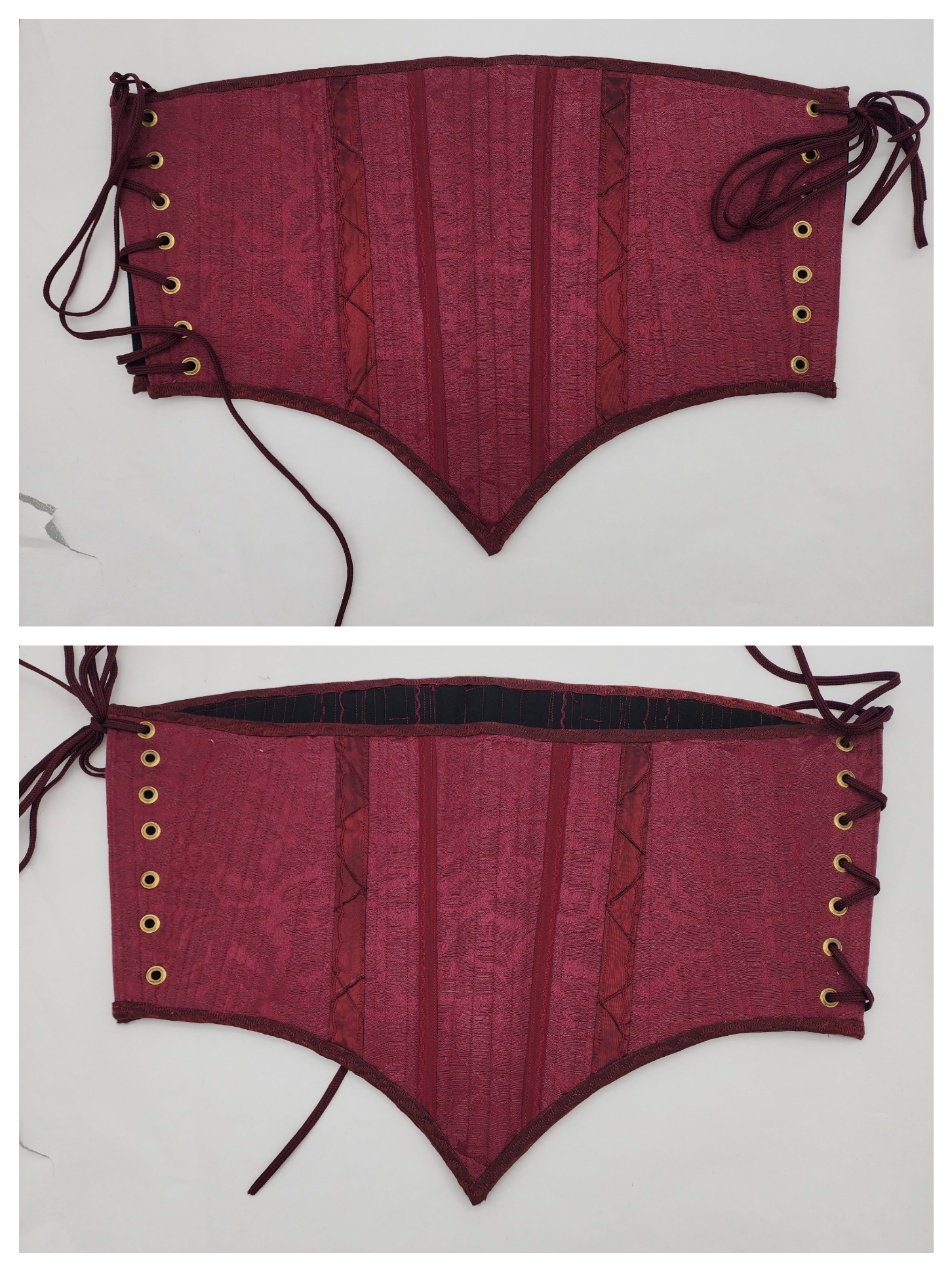 Burgundy Corsets