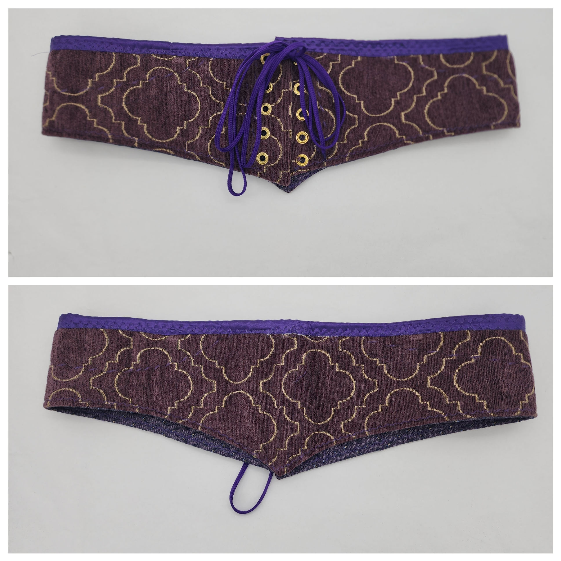 Purple Waist Cinchers