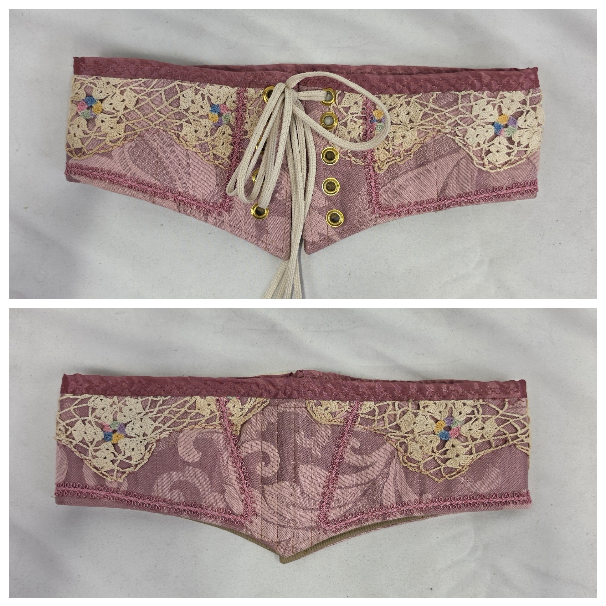 Dusty Rose Waist Cinchers