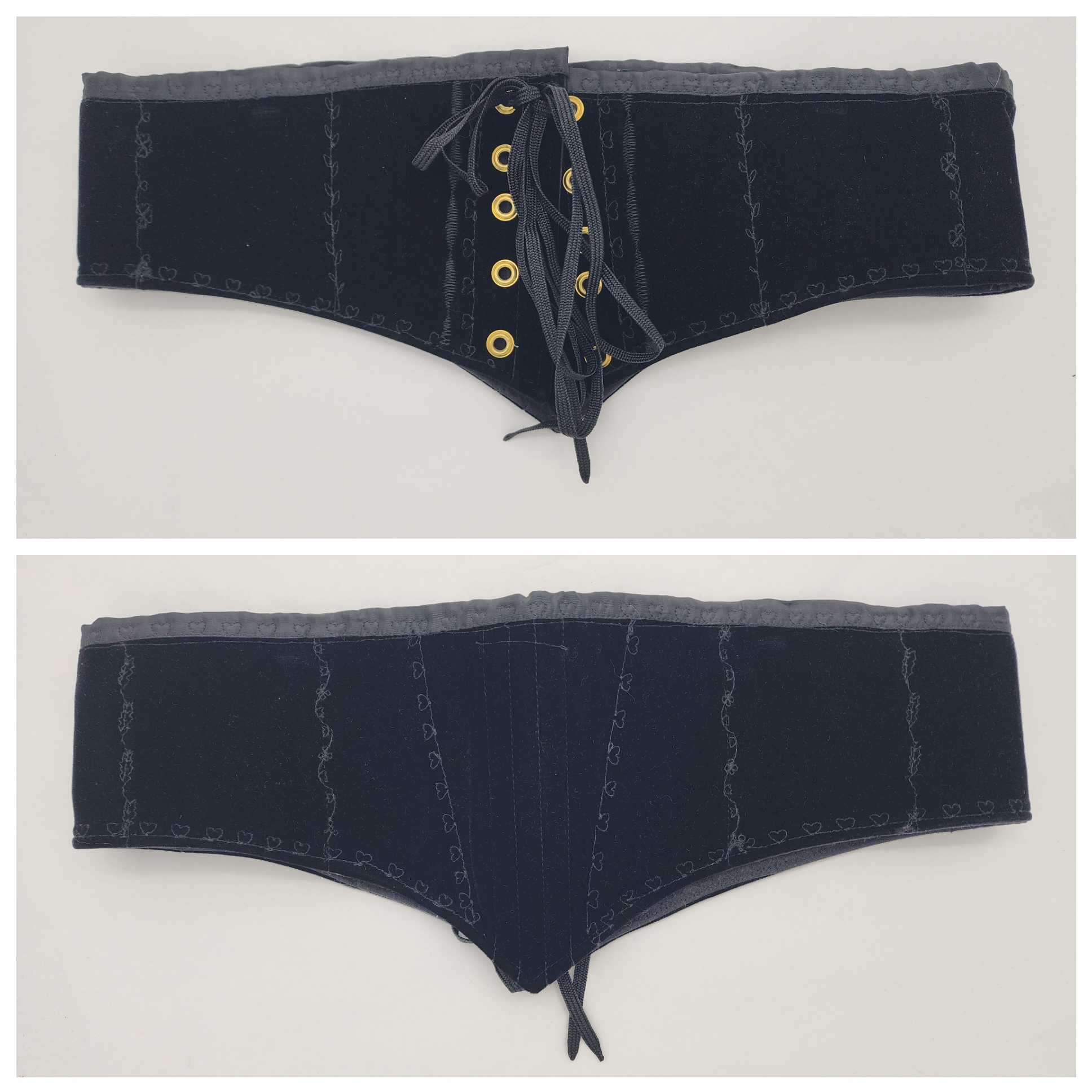 Black Waist Cinchers