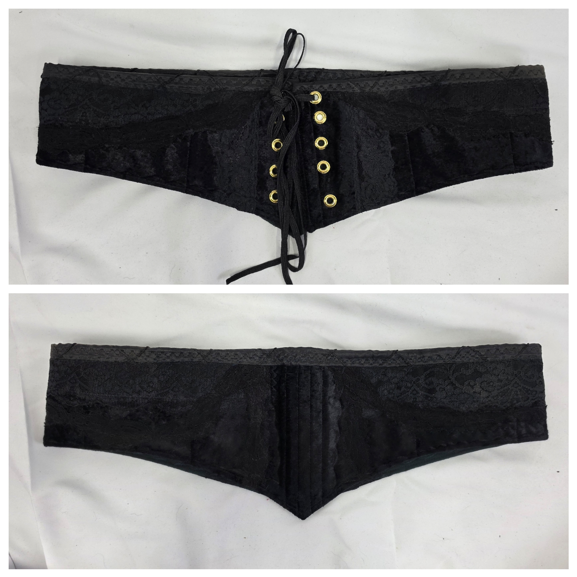 Black Waist Cinchers