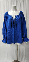 Long Sleeve Peasant Blouse