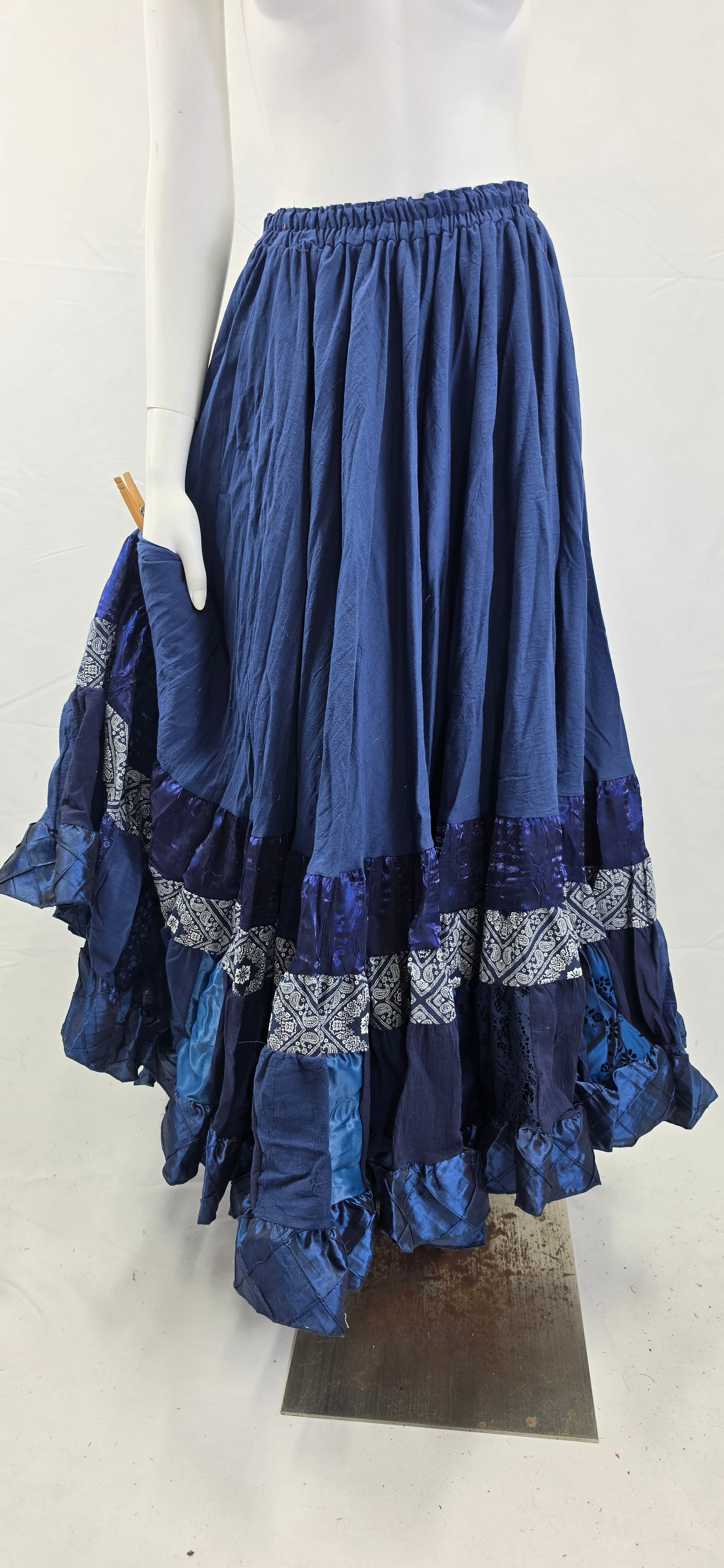 Navy Liz Skirts