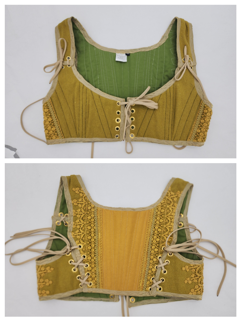 Gold Short Bodices