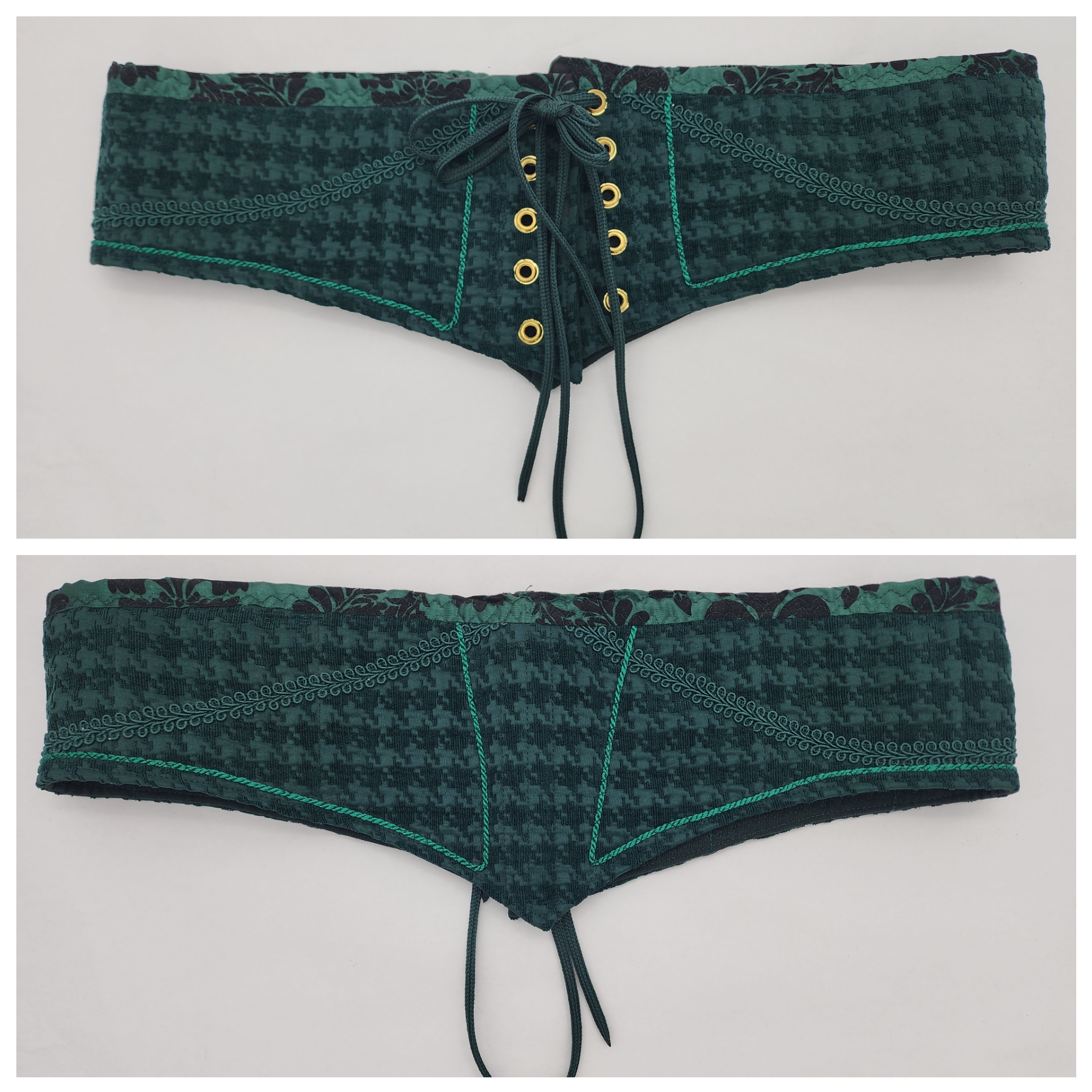 Forest Green Cinchers