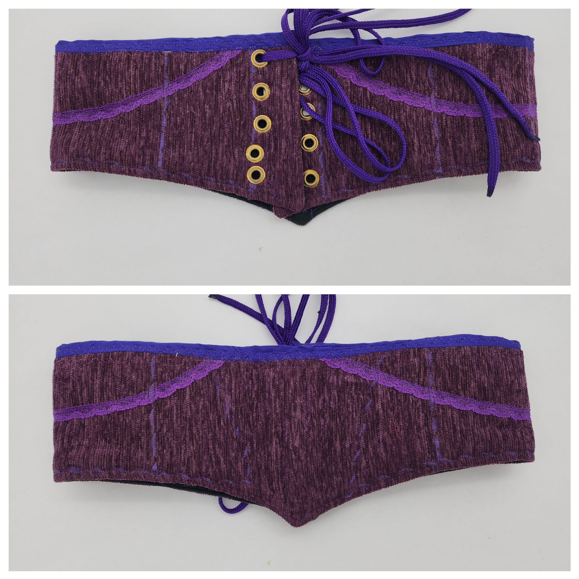 Purple Waist Cinchers