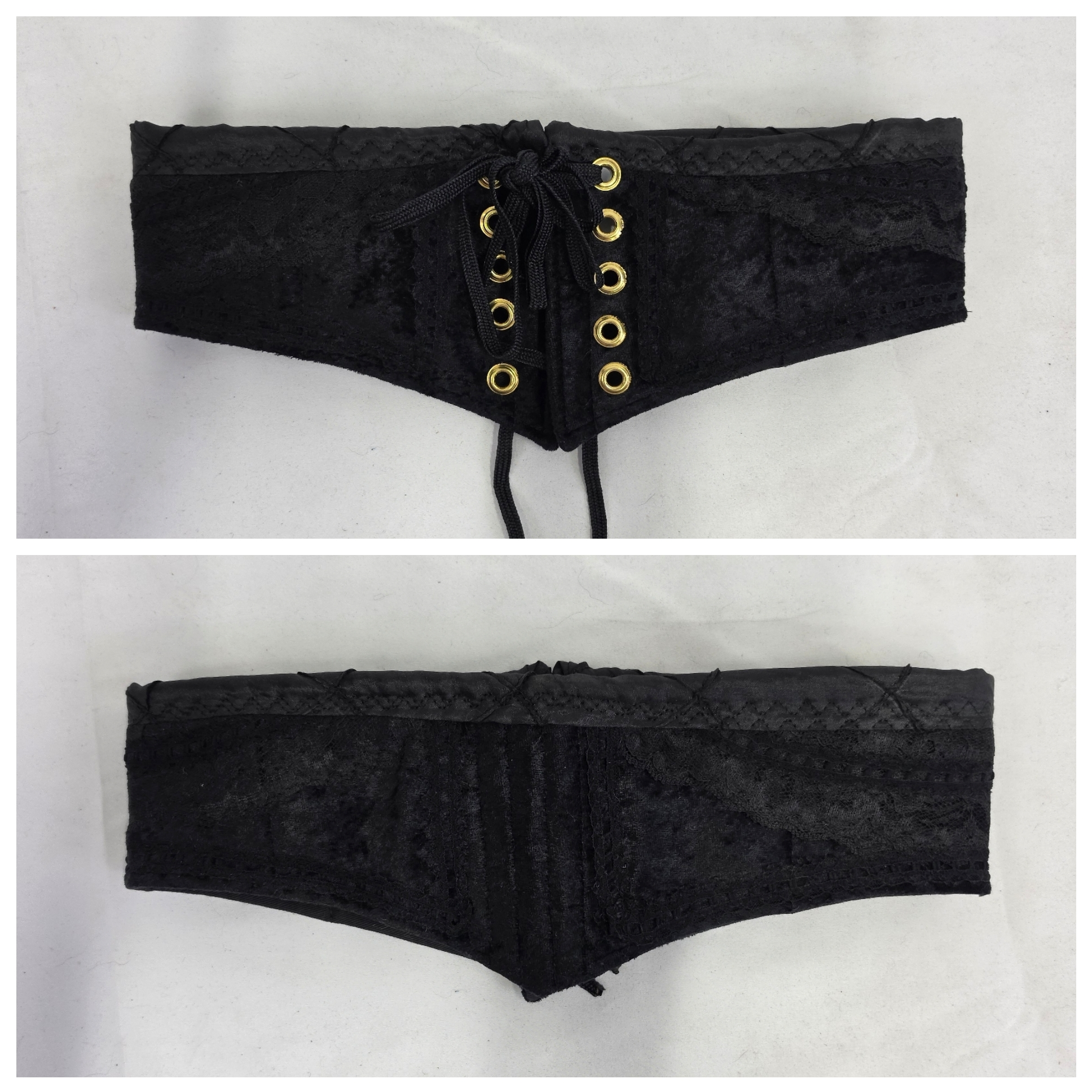 Black Waist Cinchers
