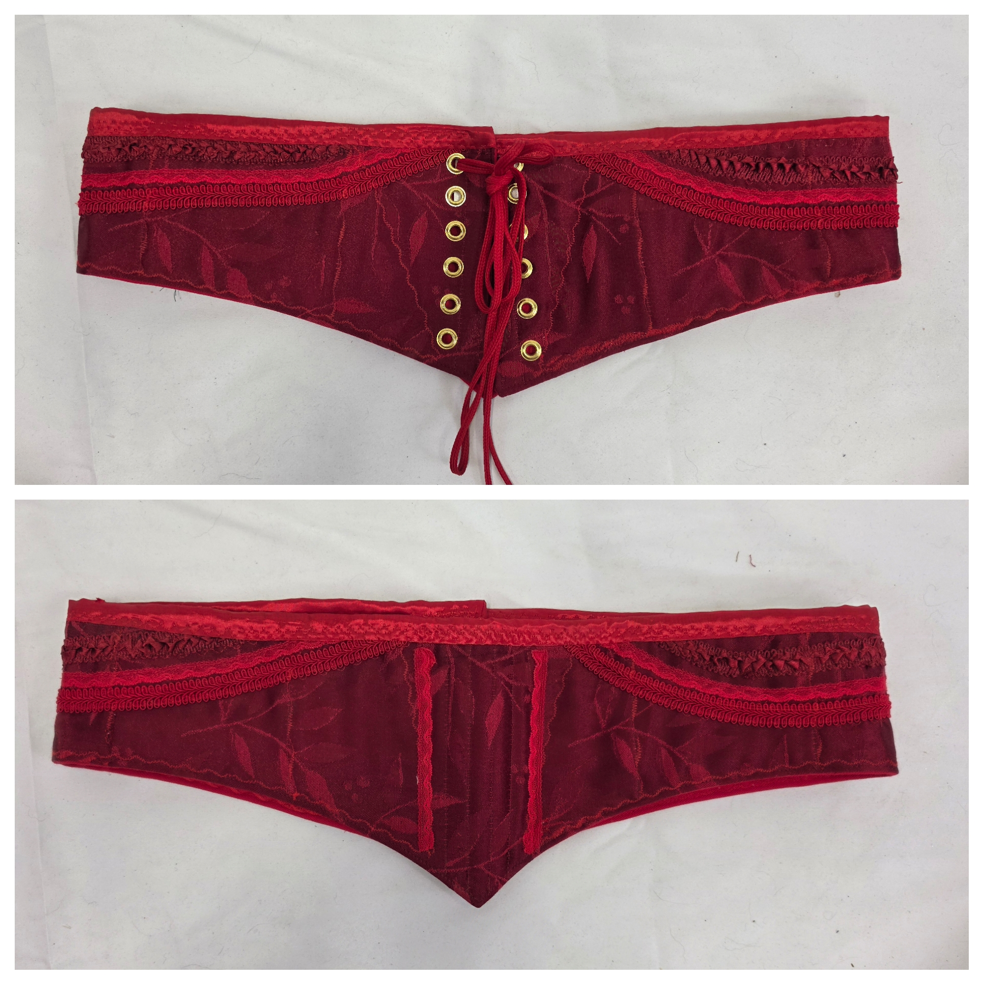 Red Waist Cinchers