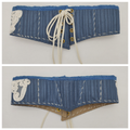 Slate Blue Waist Cinchers