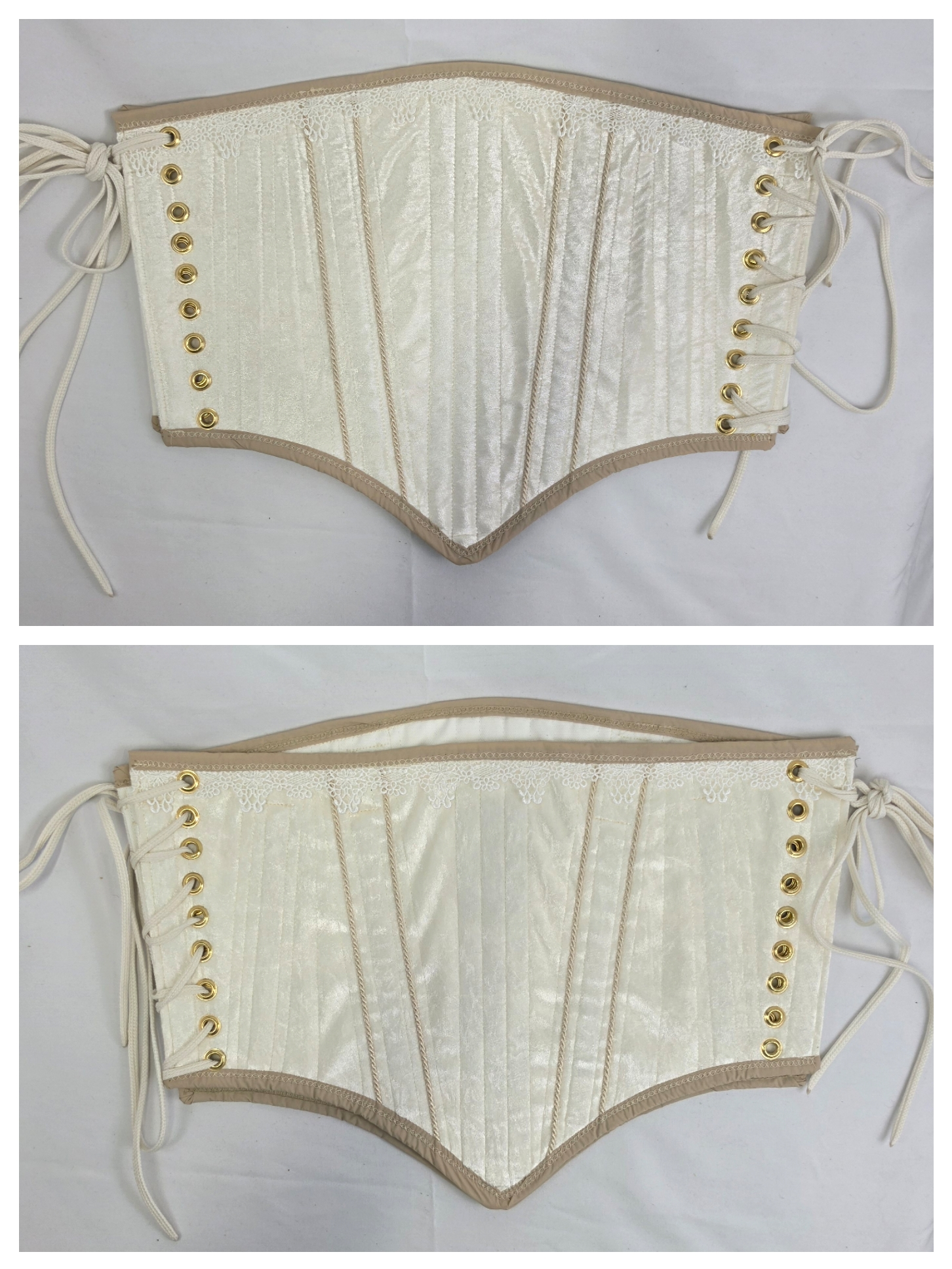 Cream Corsets