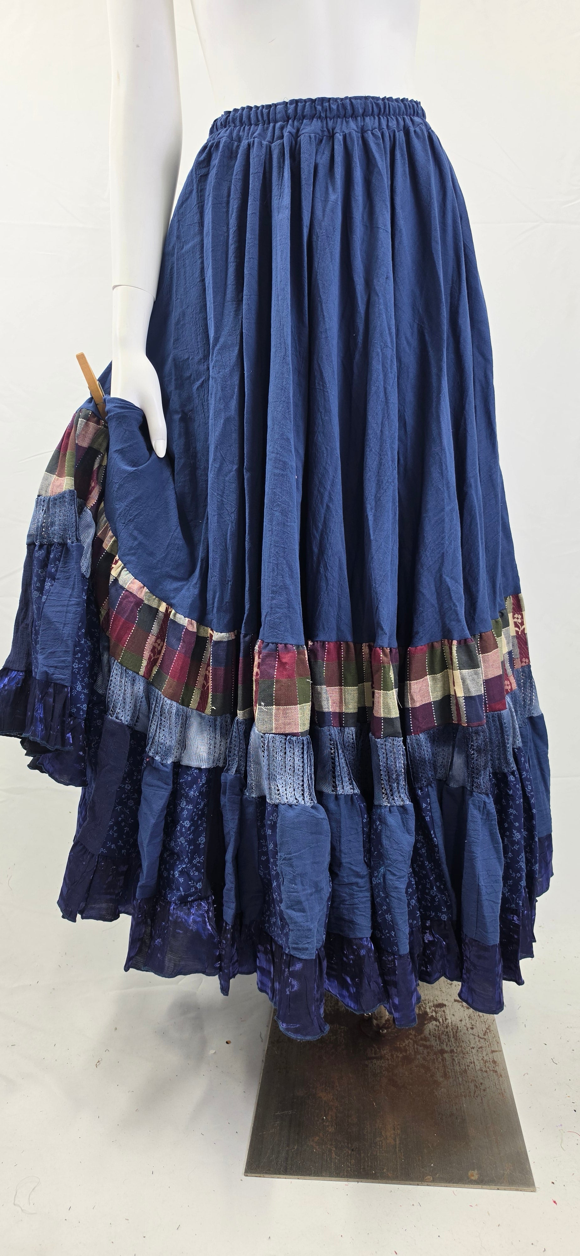 Navy Liz Skirts