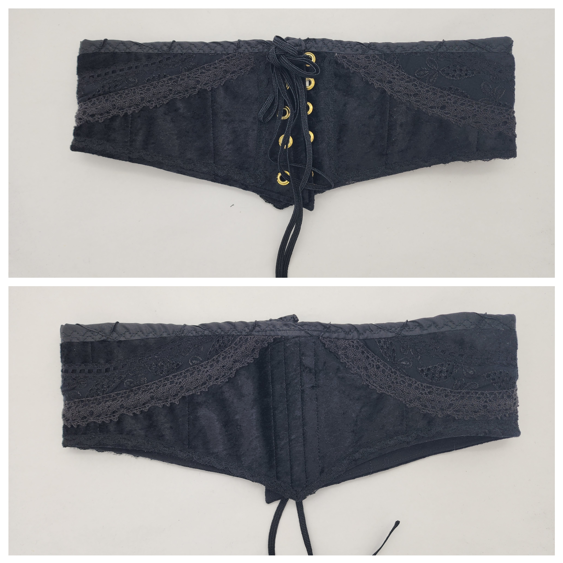 Black Waist Cinchers