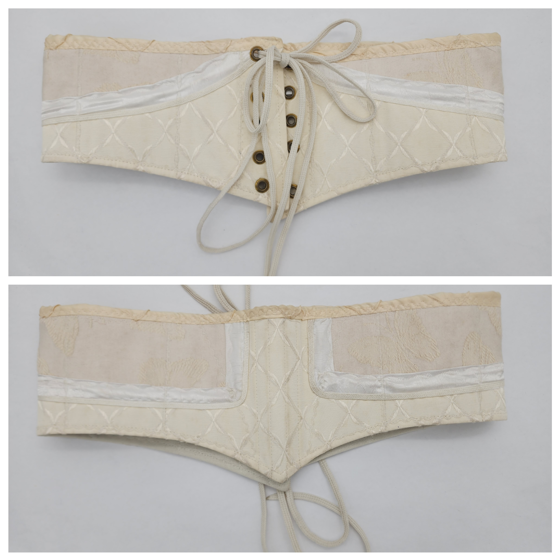 Cream Waist Cinchers