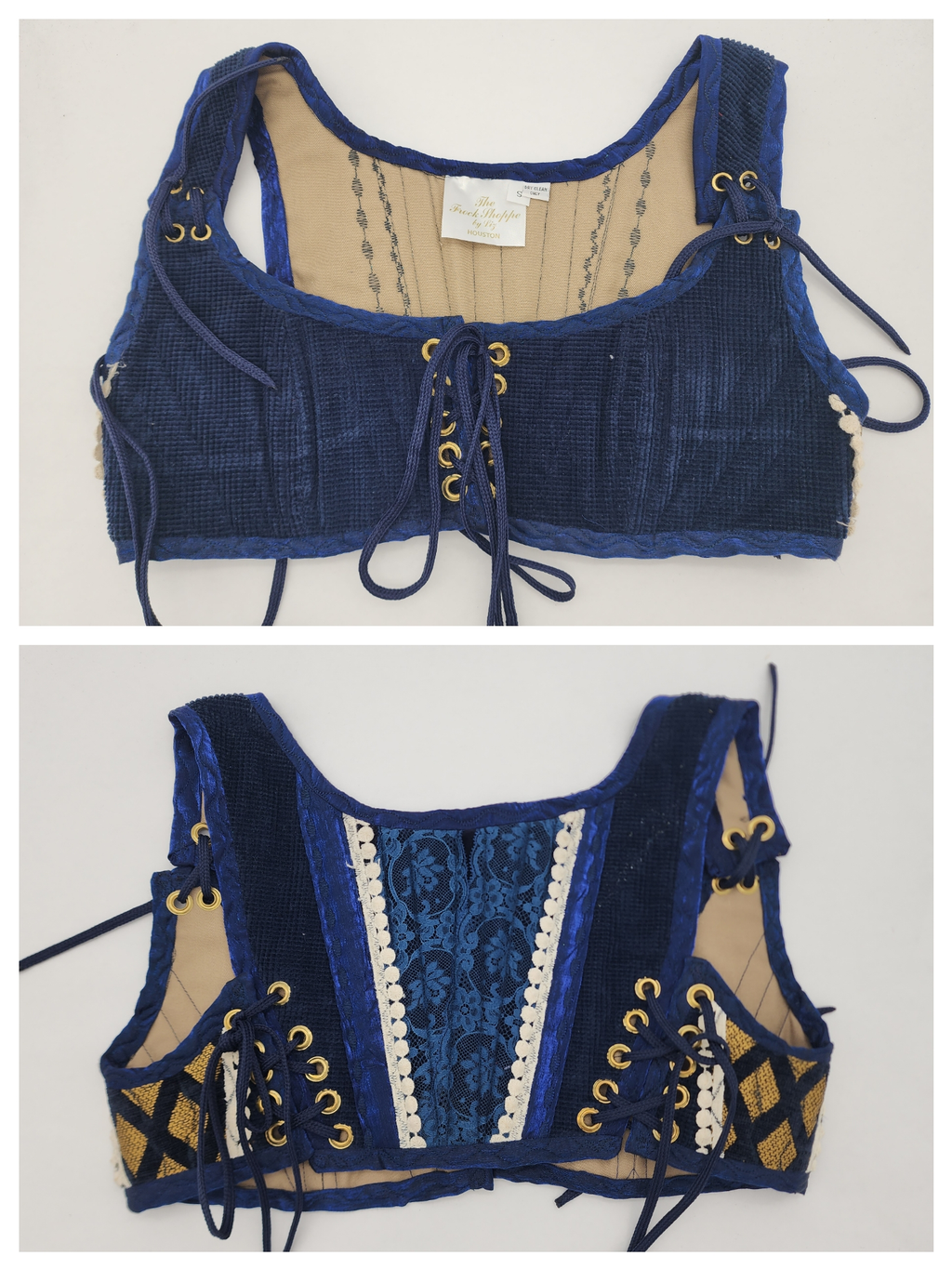 Navy Short Bodices