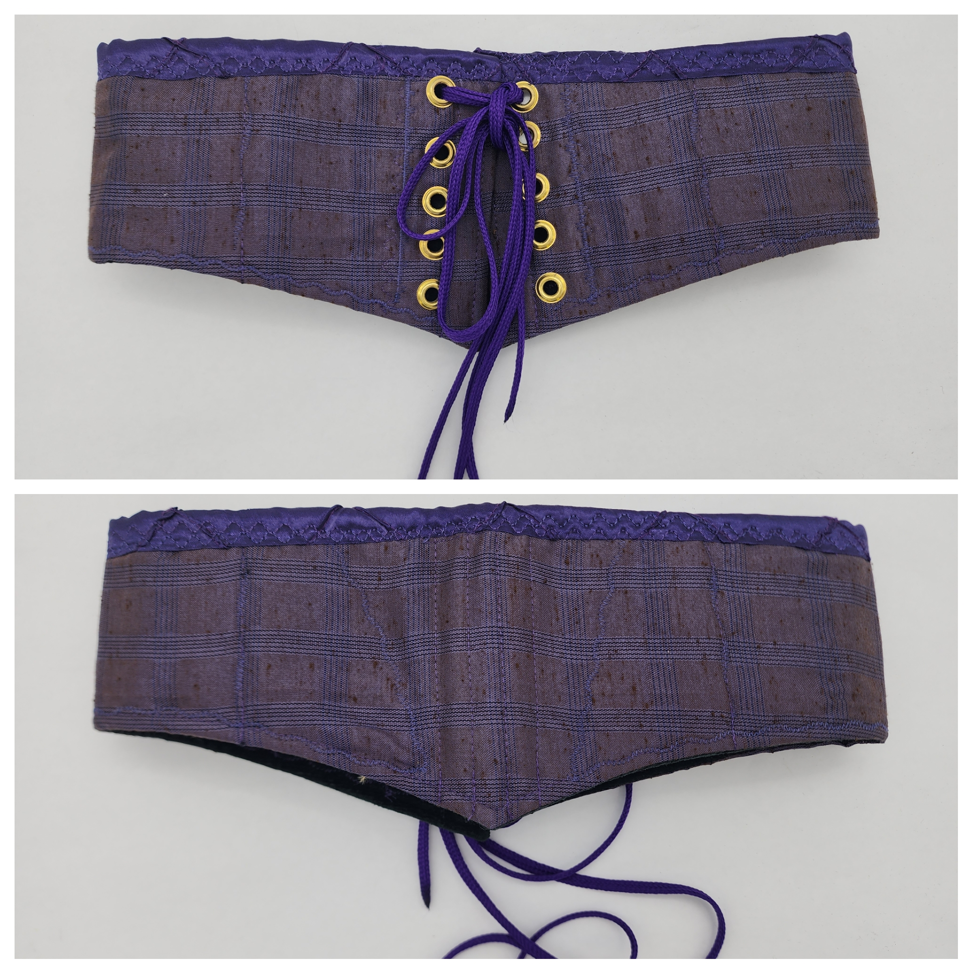 Purple Waist Cinchers