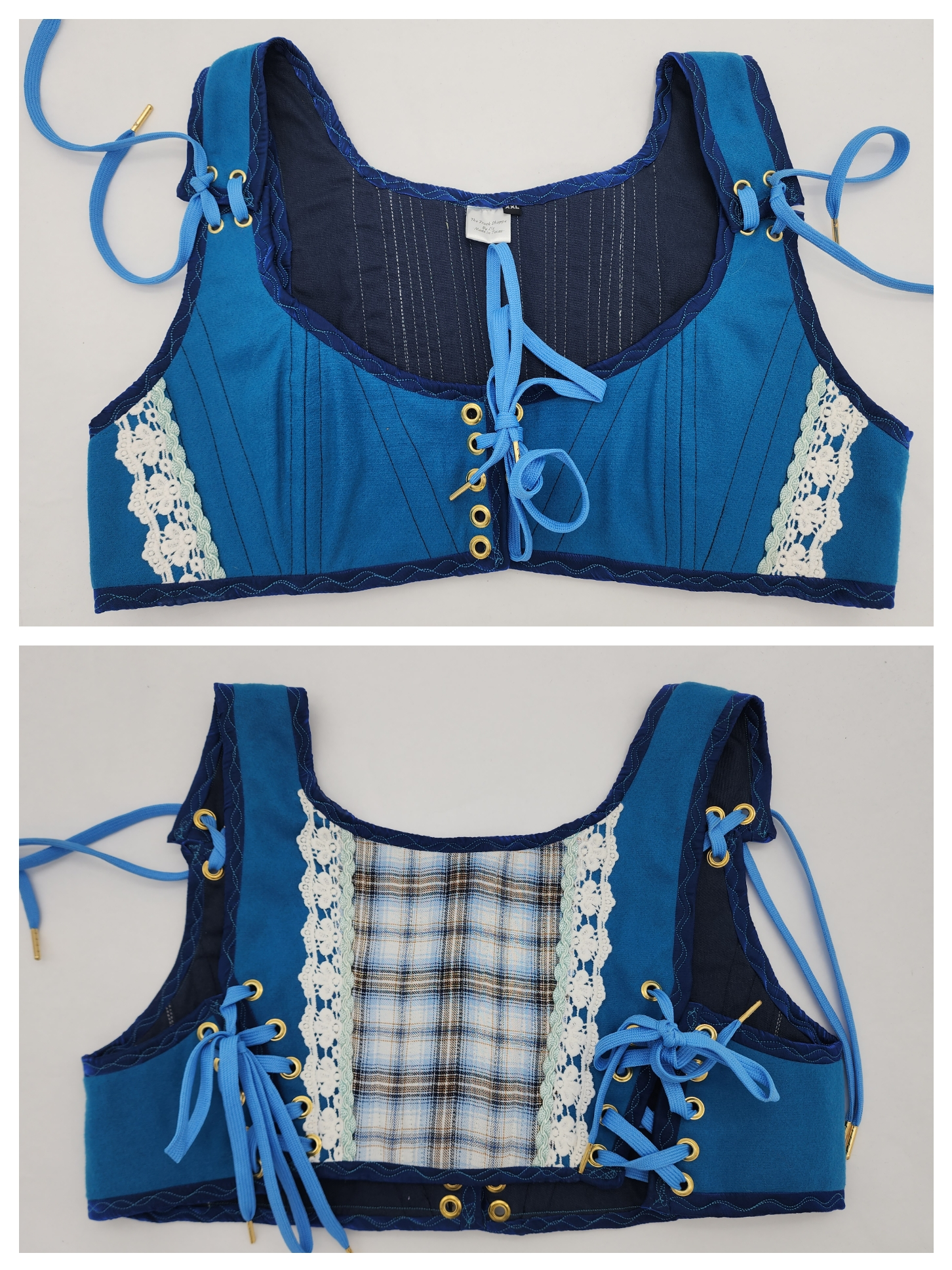 Turquoise Short Bodices