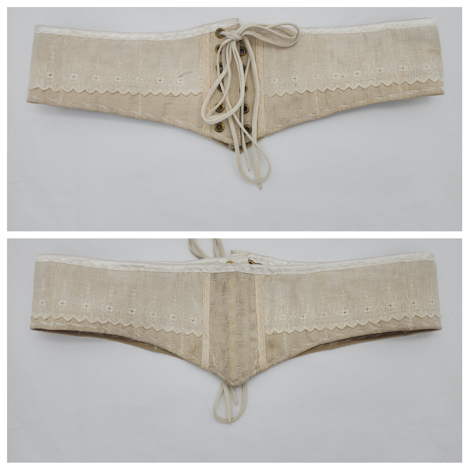 Cream Waist Cinchers