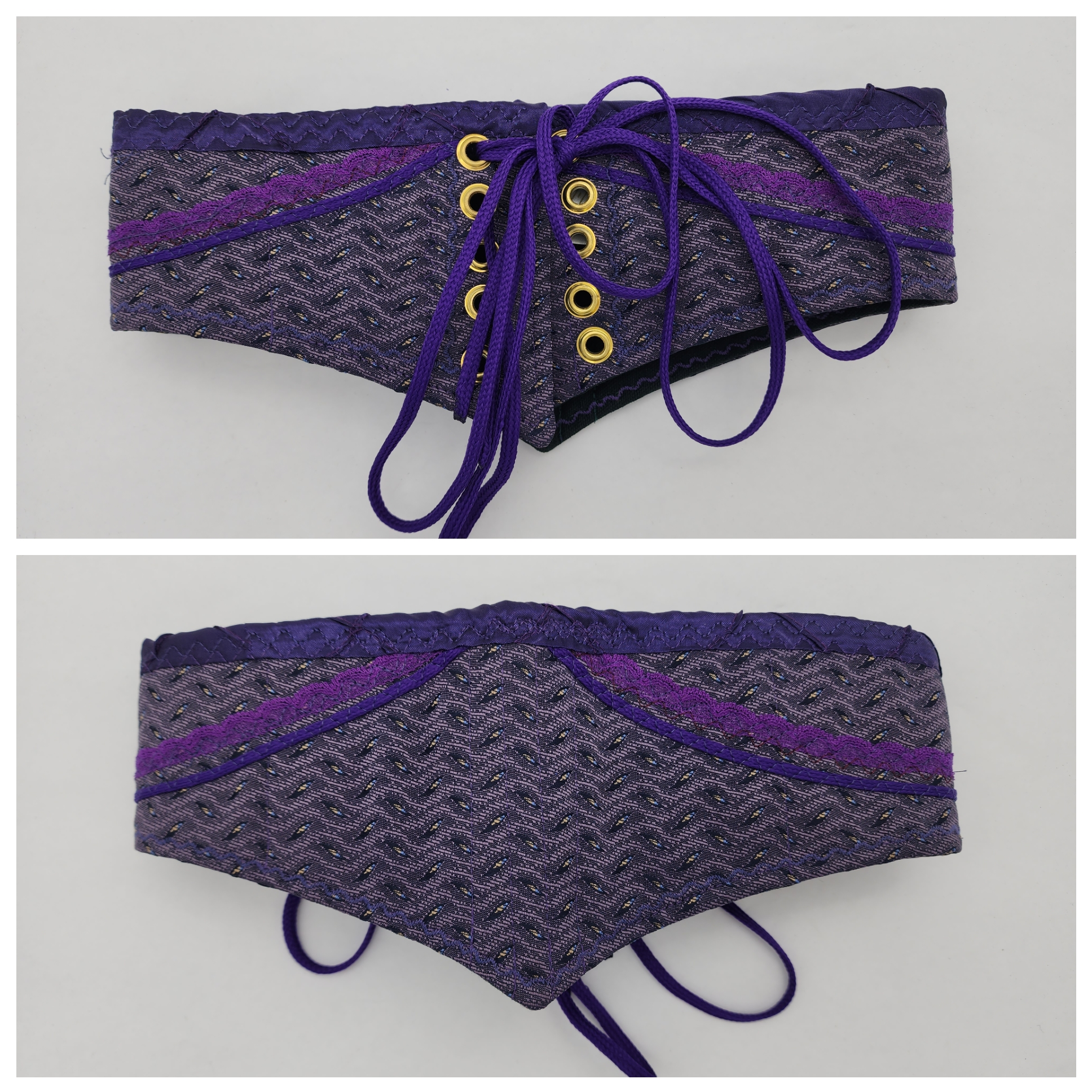 Purple Waist Cinchers