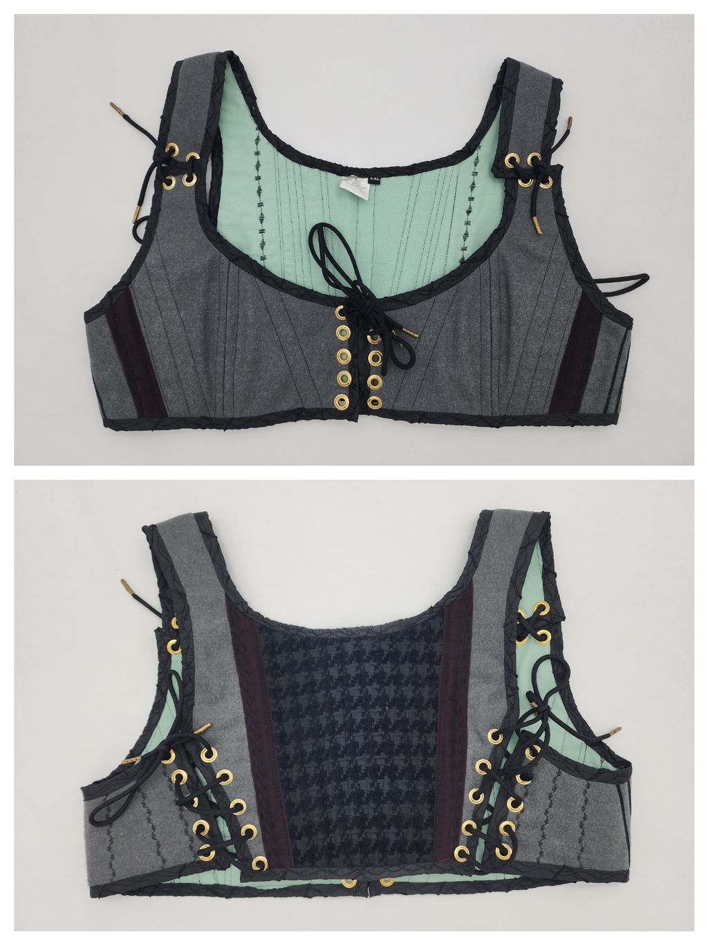 Grey Short Bodices