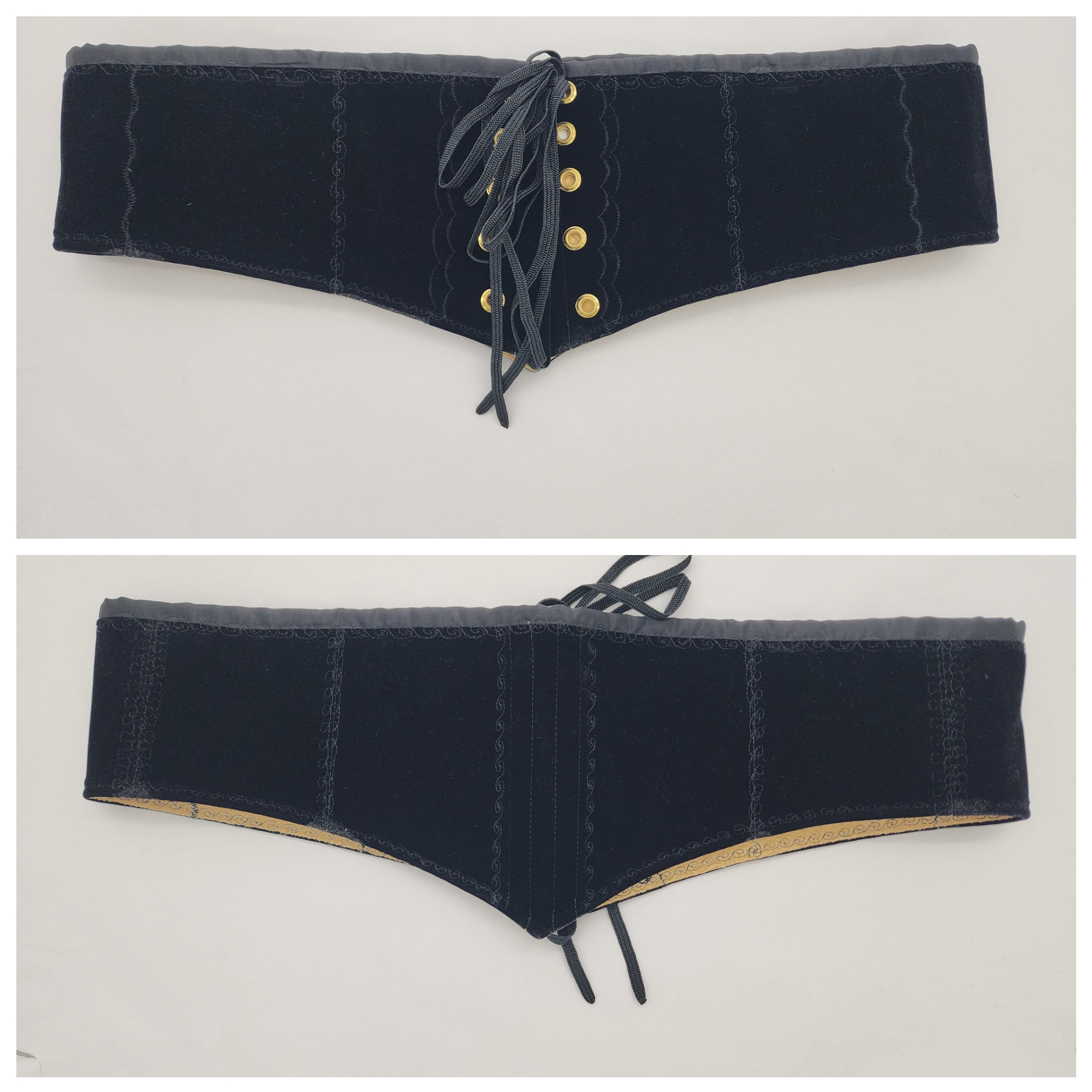 Black Waist Cinchers