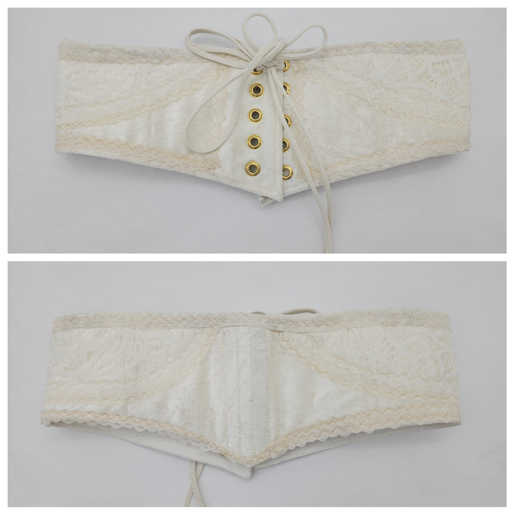 White Waist Cinchers