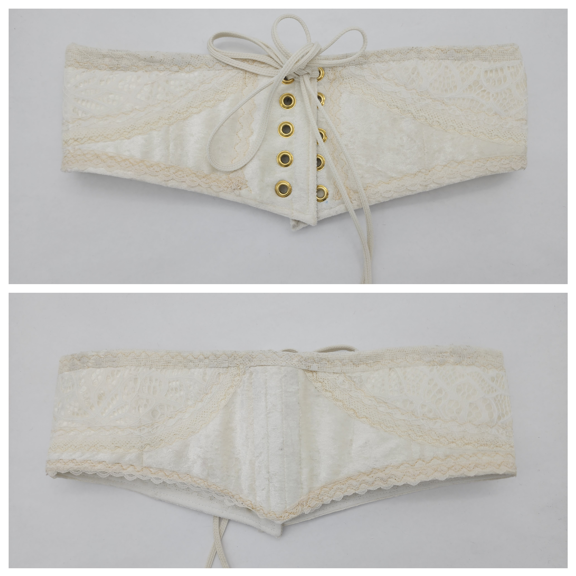 White Waist Cinchers