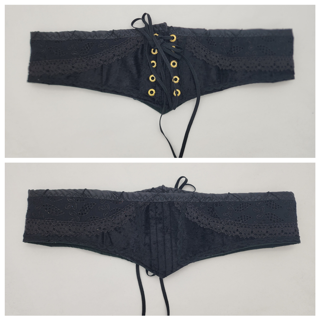 Black Waist Cinchers