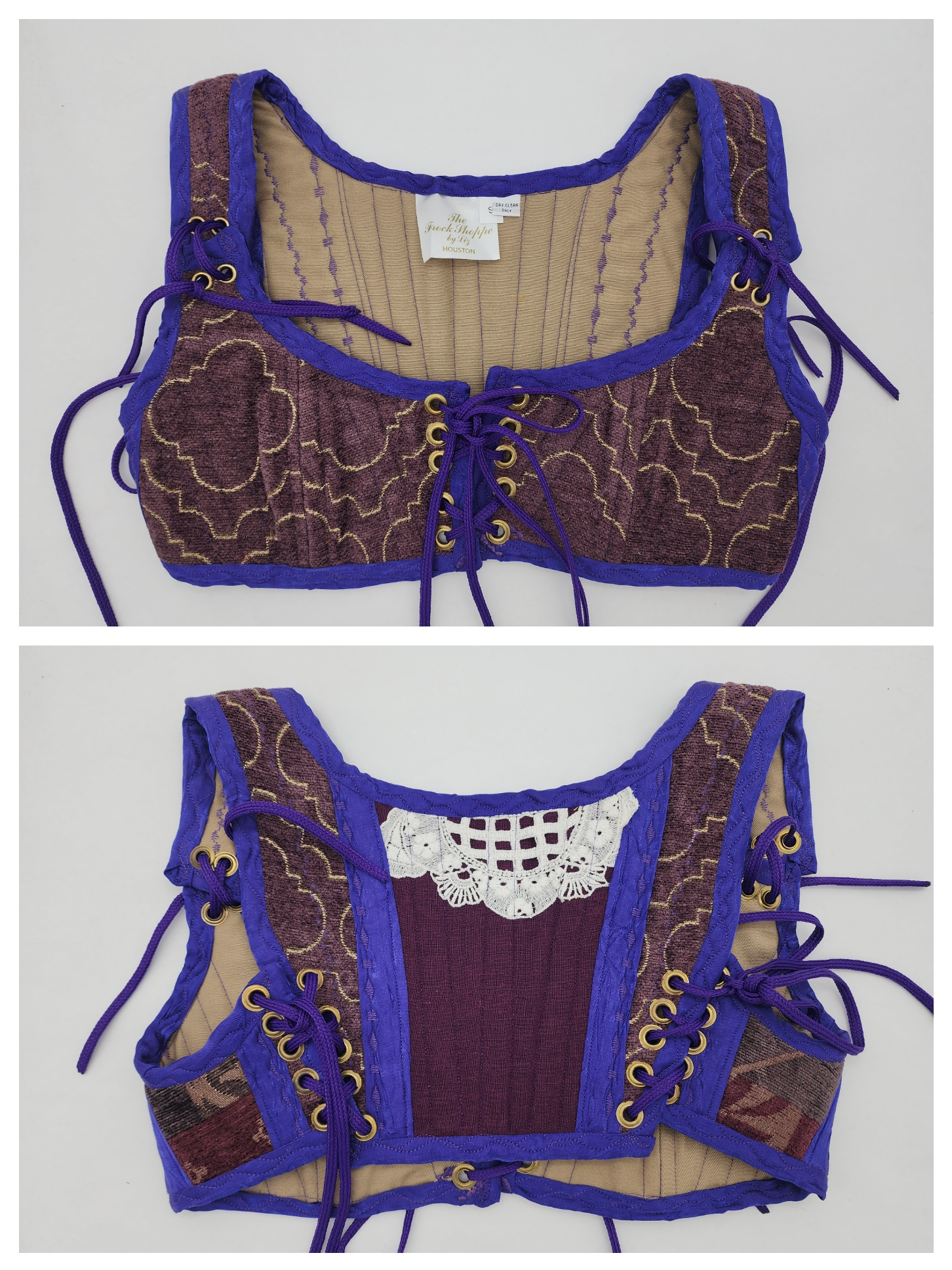 Purple Short Bodices