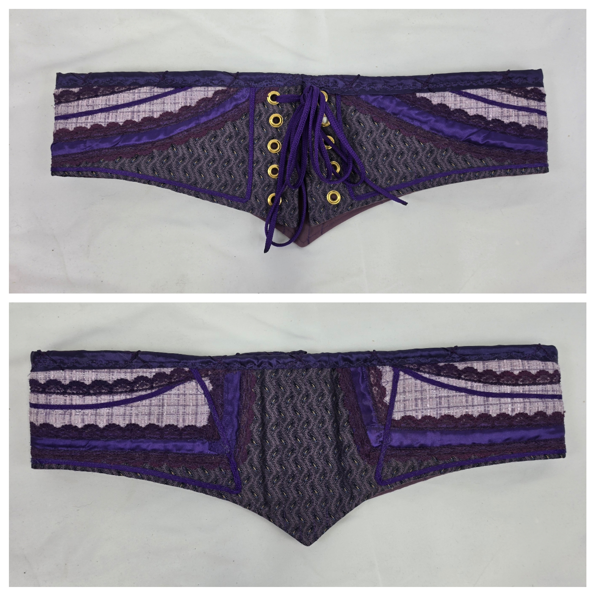 Purple Waist Cinchers
