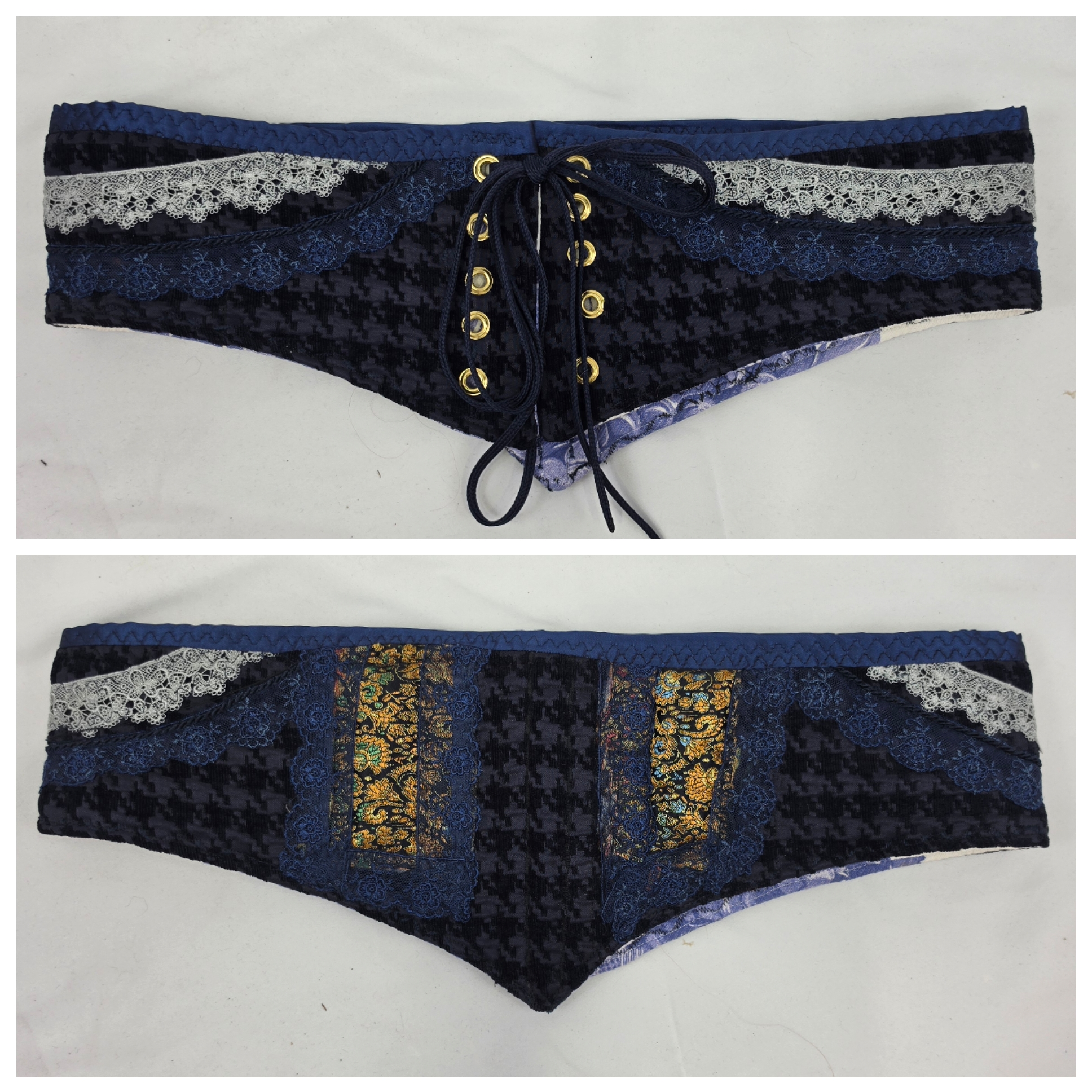 Navy Waist Cinchers
