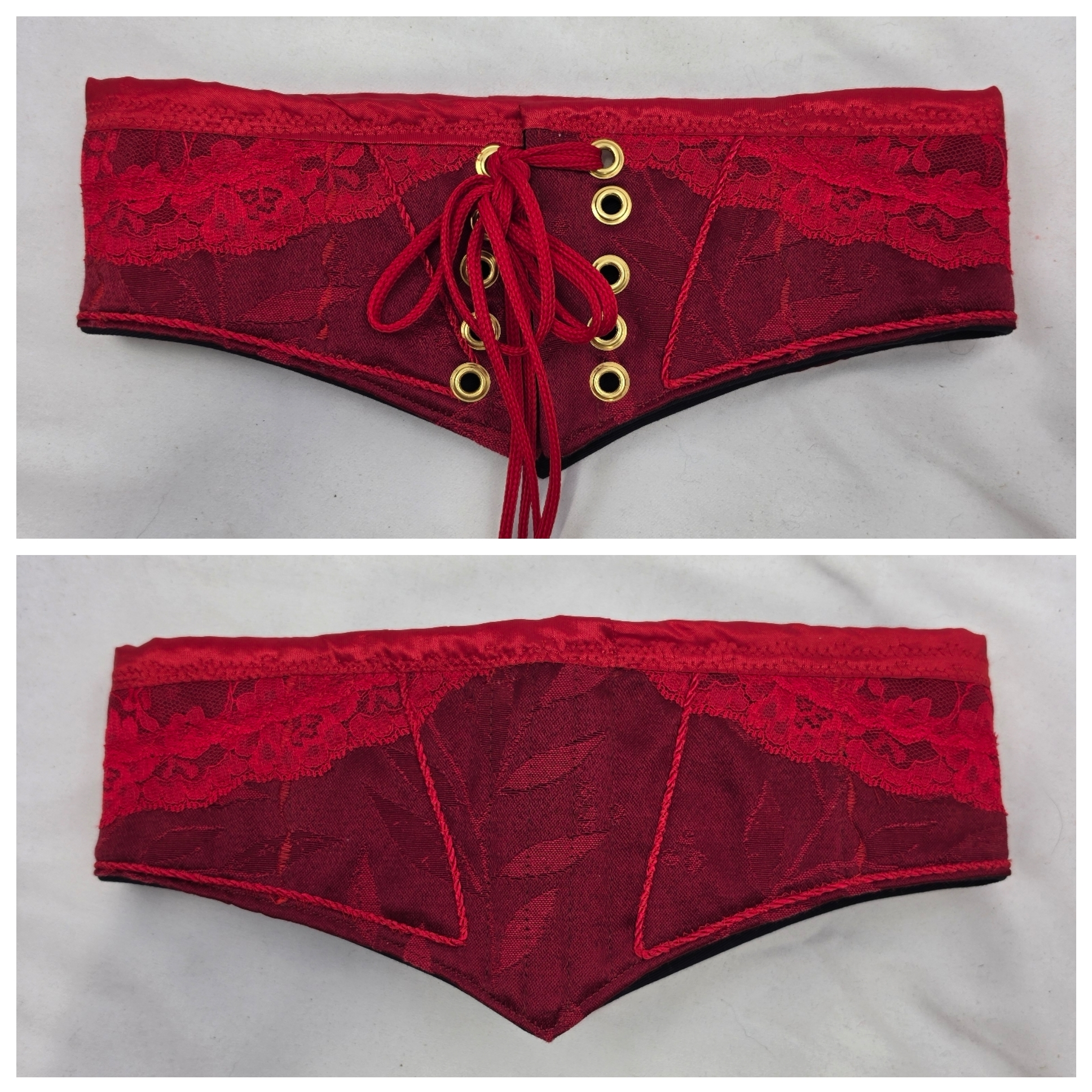 Red Waist Cinchers