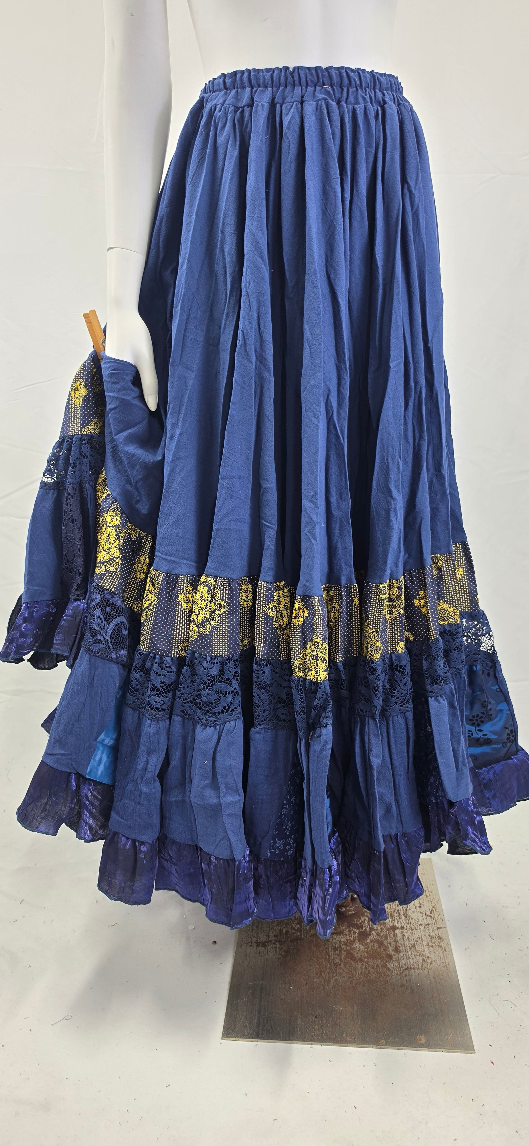 Navy Liz Skirts