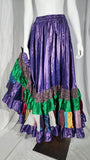Purple Taffeta Liz Skirts