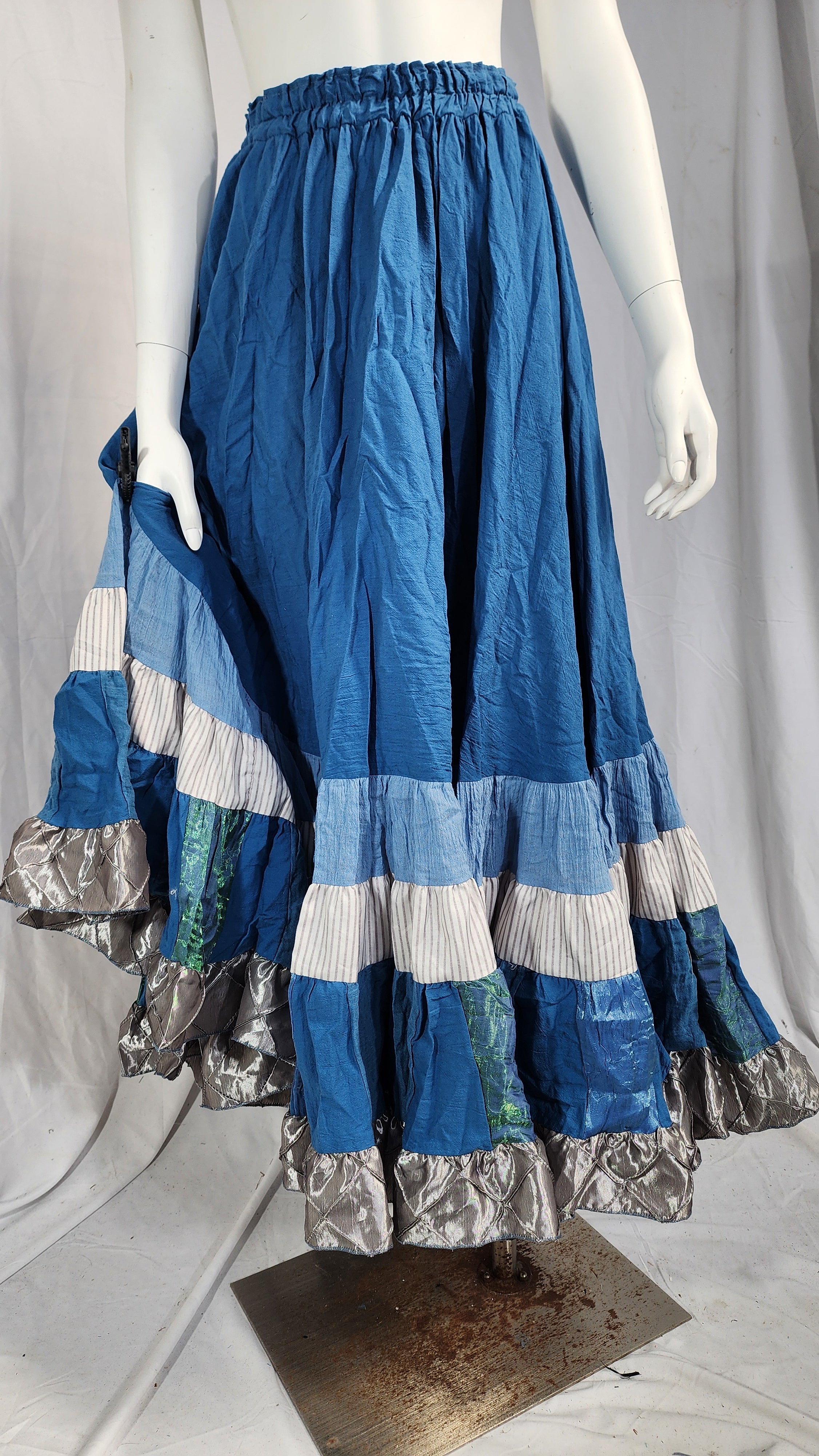 Slate Blue Liz Skirts