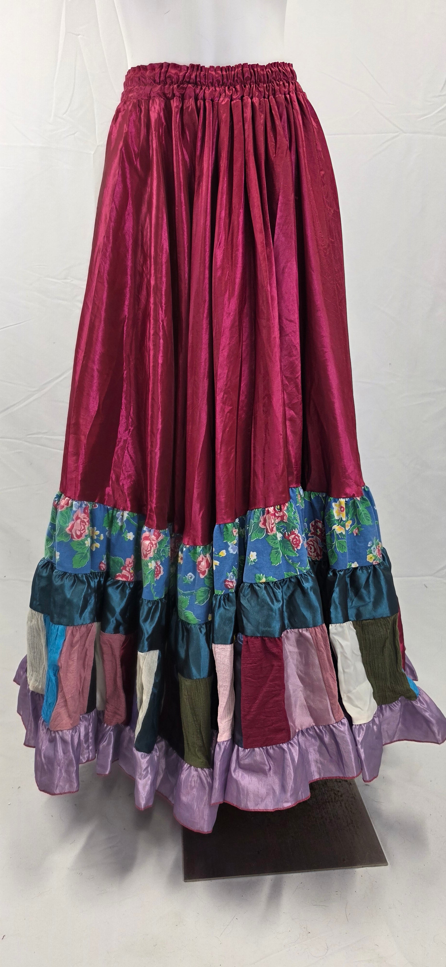 Burgundy Liz Skirts