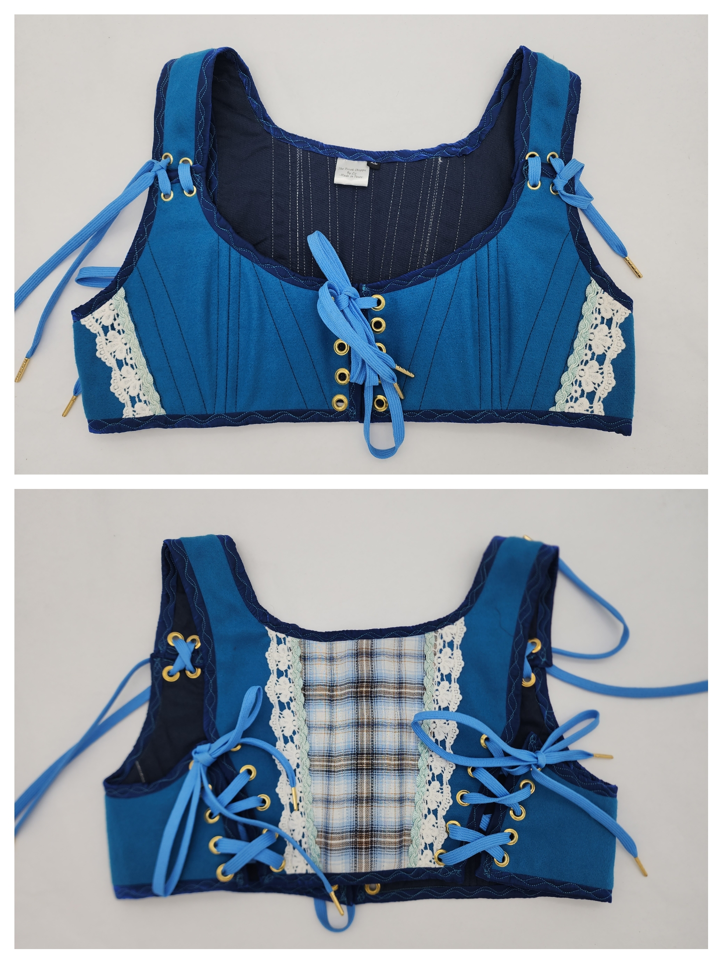 Turquoise Short Bodices