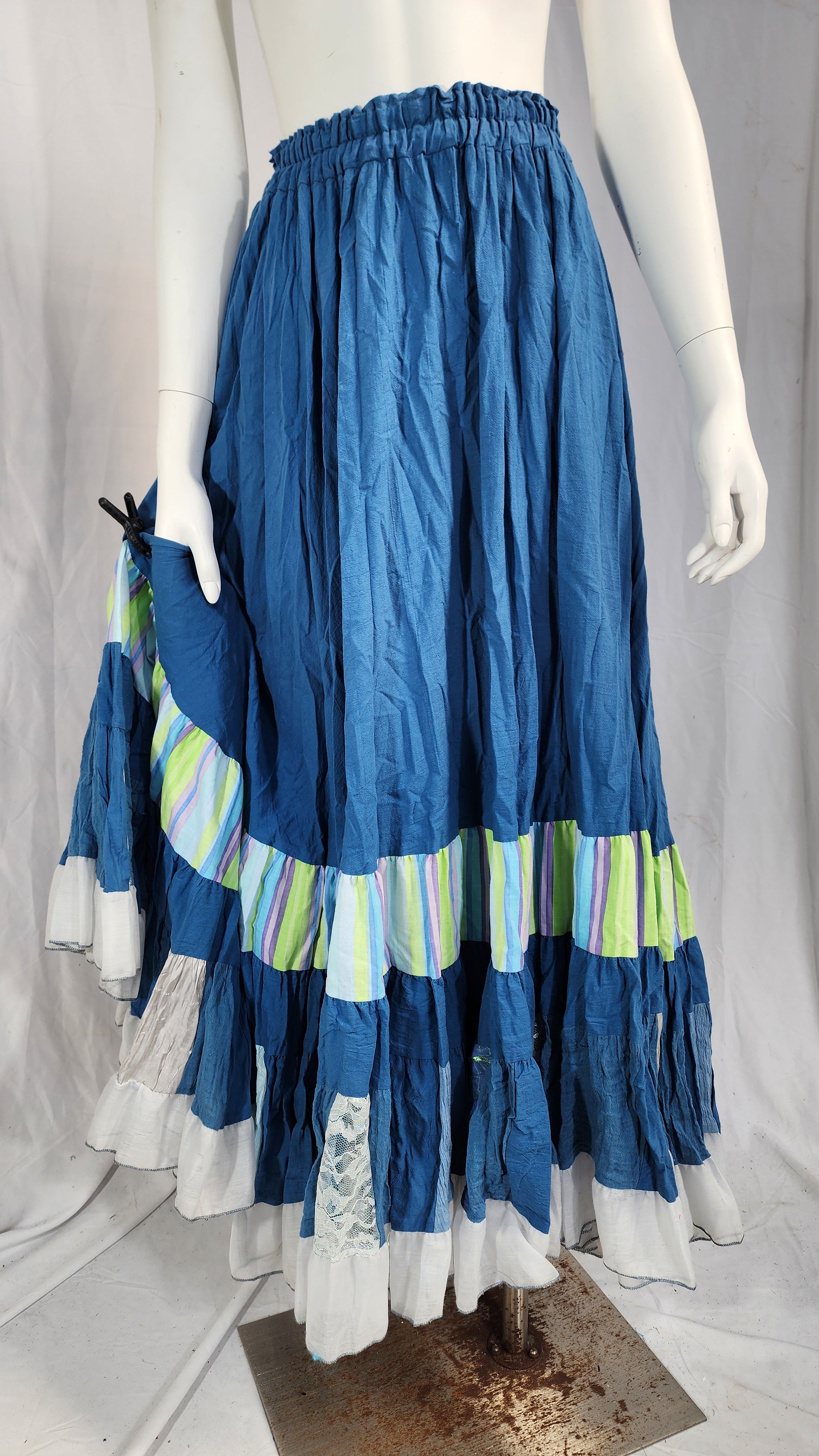 Slate Blue Liz Skirts