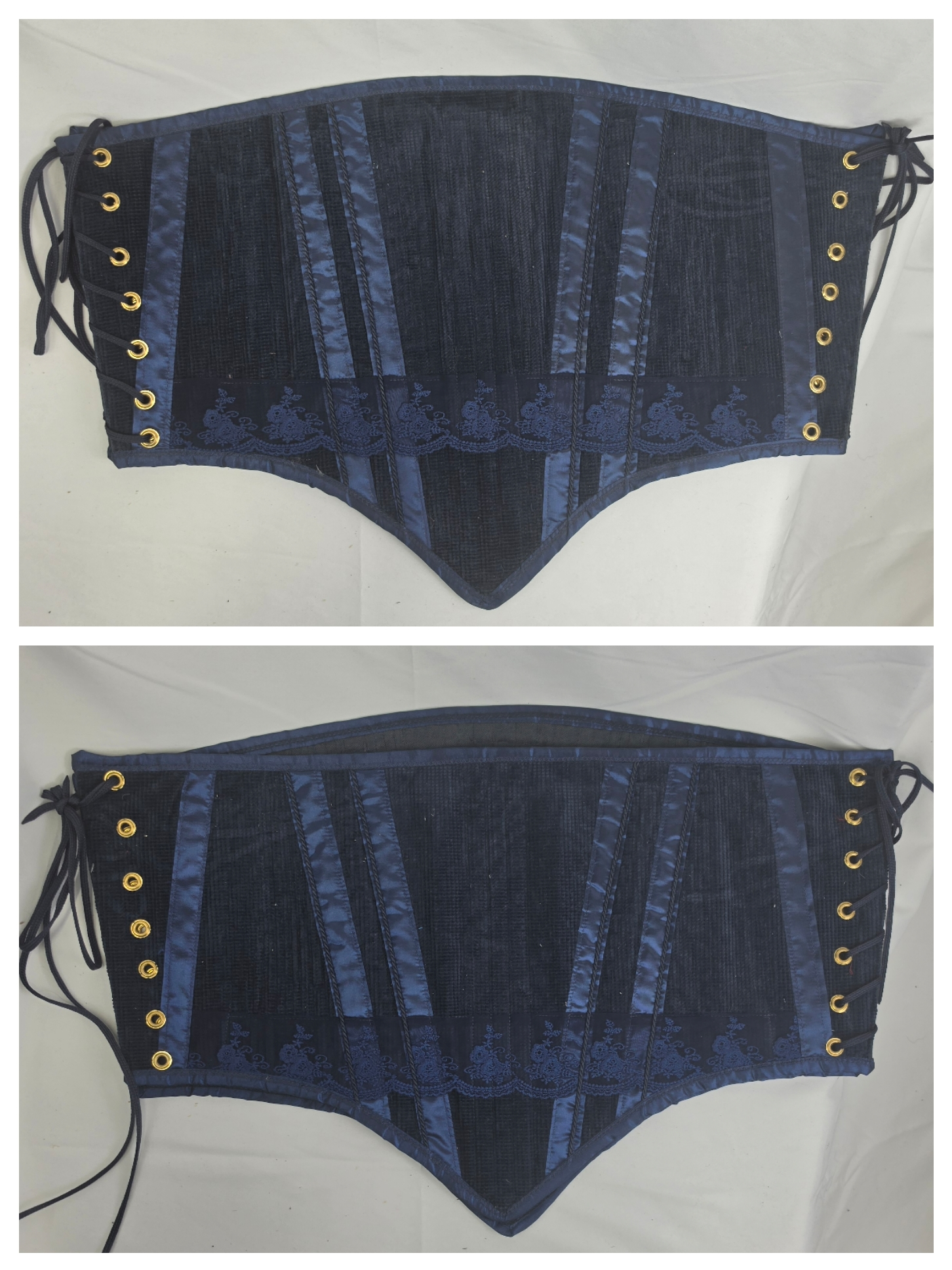 Navy Blue Corsets