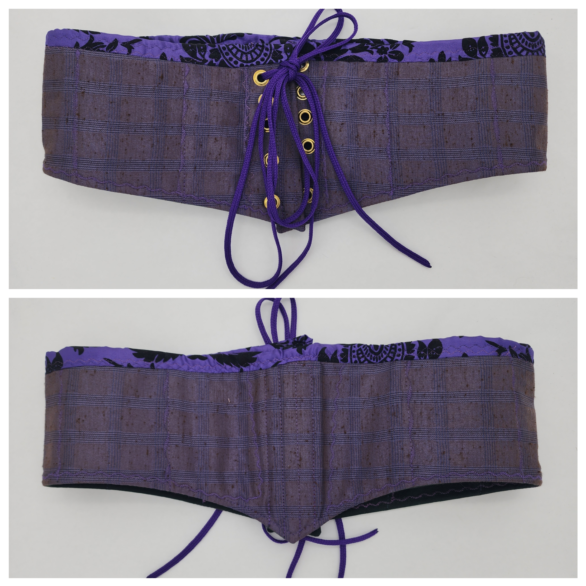 Purple Waist Cinchers