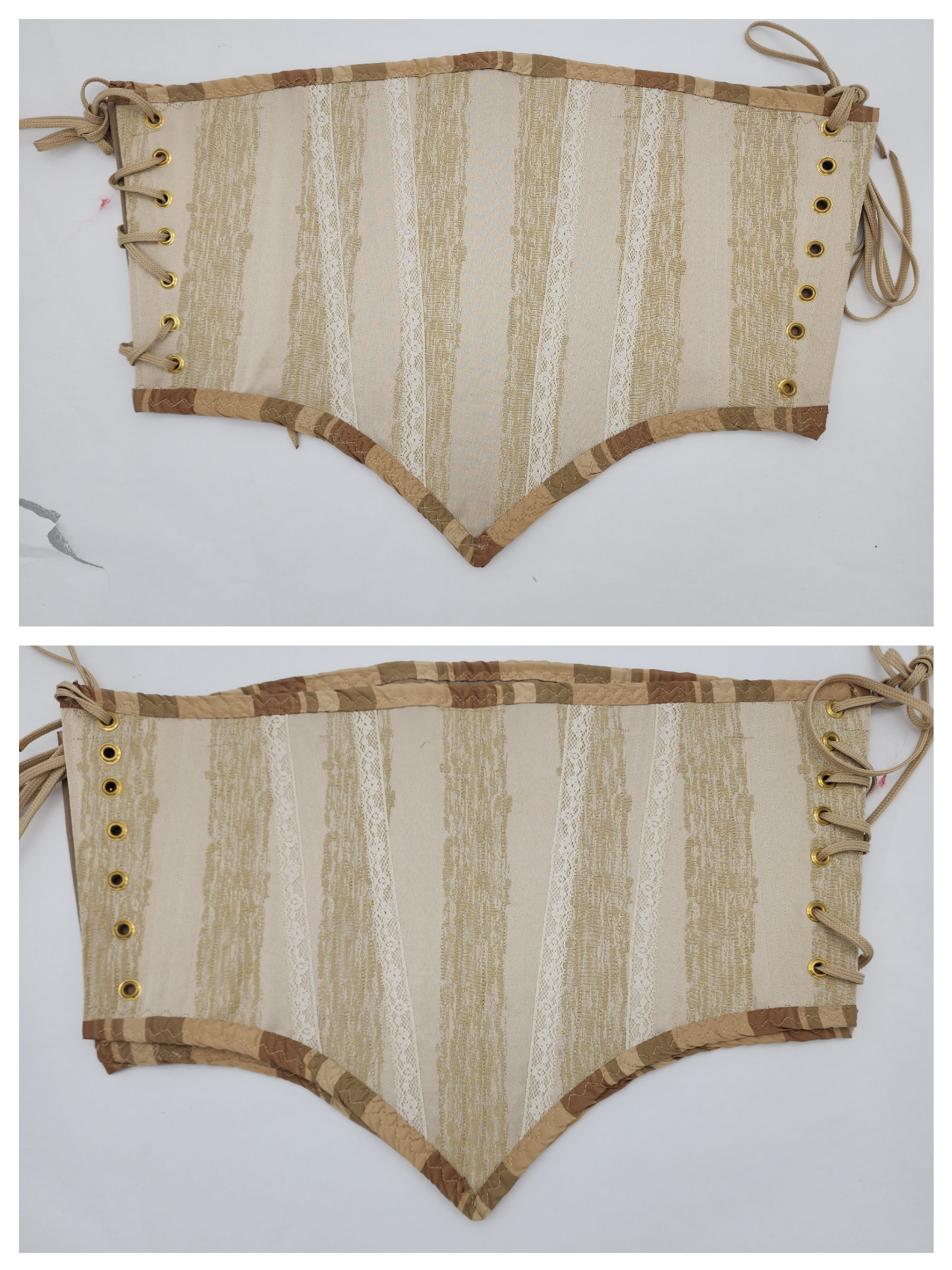 Cream Corsets
