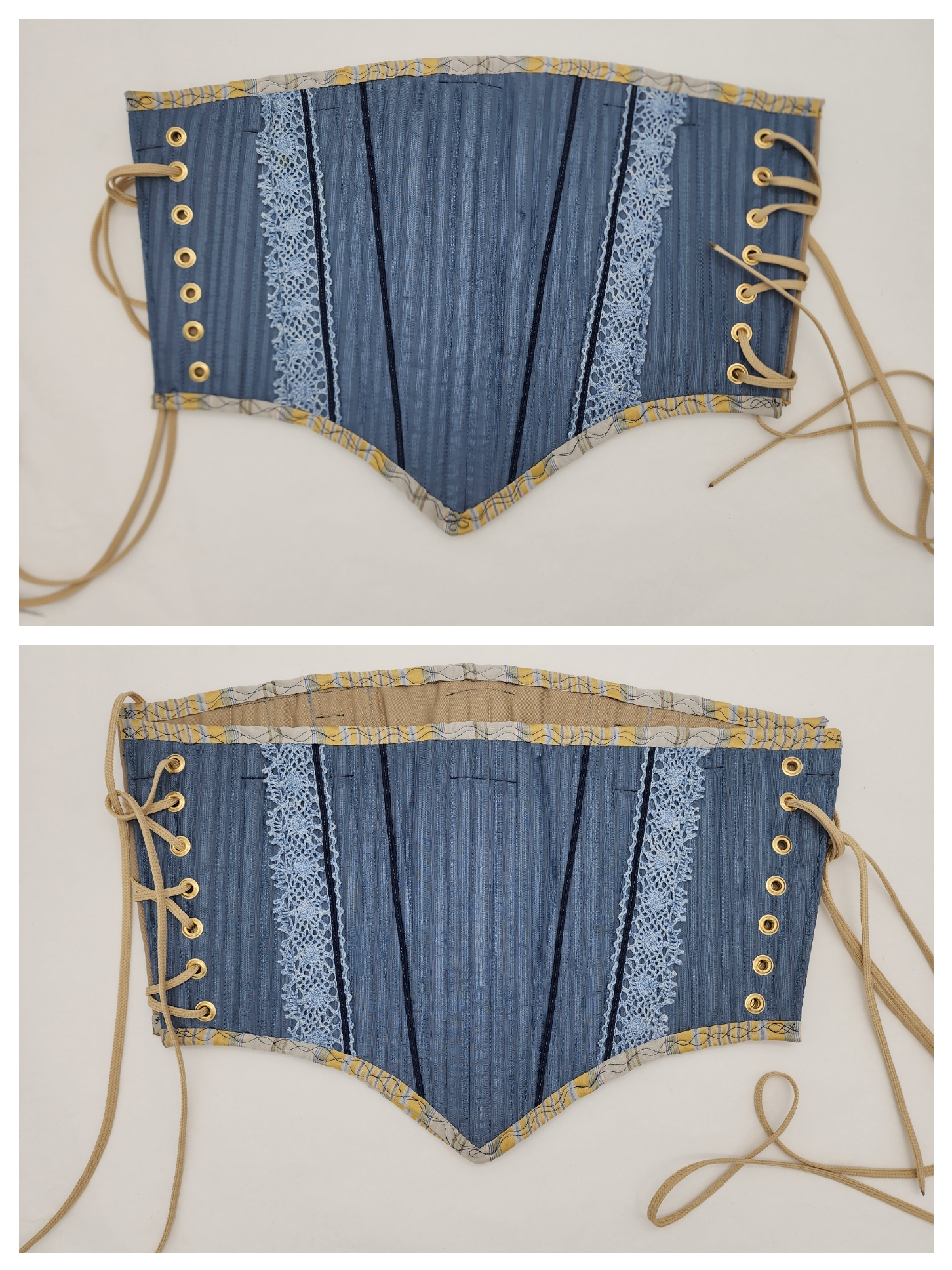 Slate Blue Corsets
